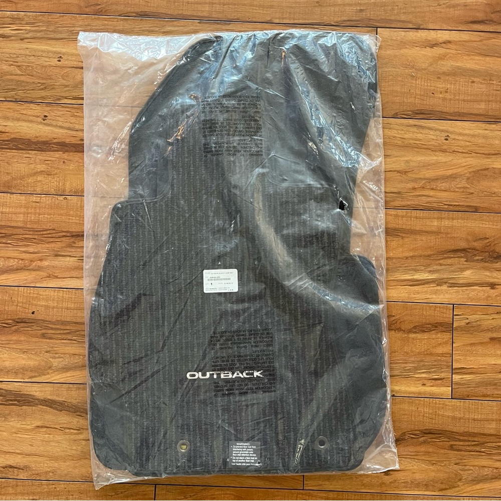 New Subaru Outback 2015-2019 Carpet Floor Mats OEM Set of 4 Black J505SAL002